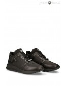 Черные кожаные кроссовки LUXOR SPORT PLANE (315006) - foto