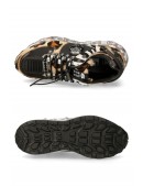 Женские кроссовки с натуральной шерстью леопарда (315009) - 4, 10