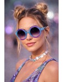 Женские градиентные солнцезащитные очки X5054 + чехол (905054) - foto