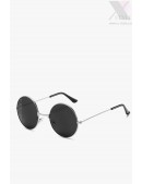 Round Men's & Women's Sunglasses + Pouch (905098) - foto
