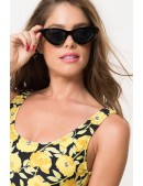 Black Cat Eye Sunglasses X5093 (905093) - оригинальная одежда, 2