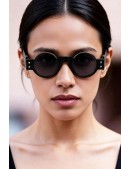 Солнцезащитные круглые очки в массивной оправе Avant-Garde OLIVIER (905171) - цена, 4