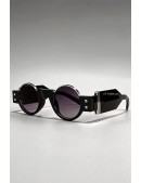 Солнцезащитные круглые очки в массивной оправе Avant-Garde OLIVIER (905171) - foto