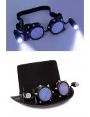 Чорні окуляри гогли з підсвіткою X5103 (905103) - оригинальная одежда, 2