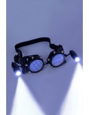 Чорні окуляри гогли з підсвіткою X5103 (905103) - foto