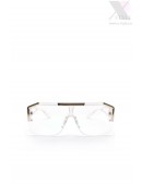 Прозорі окуляри у квадратній оправі UV400 (905109) - материал, 6