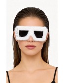 Фестивальные очки с мехом X5166 (905166) - оригинальная одежда, 2