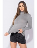 Женская водолазка-свитер с шерстью XC1031 (141031) - foto
