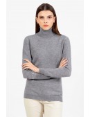 Серый меланжевый свитер XC1031 (141031) - оригинальная одежда, 2
