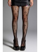 Колготки сетка Goth Cross KC4159 (904159) - foto