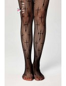 Колготки-сітка з хрестами KC4159 (904159) - материал, 6