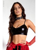 Leather Bralette with Cups KC2181 (102181) - 5, 12