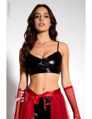 Leather Bralette with Cups KC2181 (102181) - цена, 4