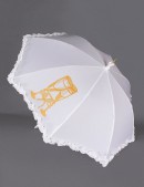 Белый свадебный зонт Sponsa (402067) - 4, 10