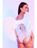 Большие крылья ангела белые (80 см) CC039 (420039) - foto