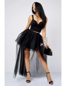 Юбка-шлейф из фатина женская X7227 (107227) - foto