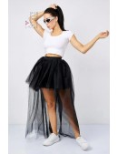 Юбка-шлейф из фатина женская X7227 (107227) - 6, 14