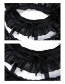 Каркасная черная юбка D7207 (107207) - 6, 14