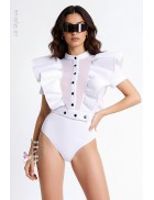 Gracie Festival Bodysuit with a Belt