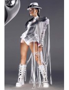 Костюм Futuristic Girl (мантия, боди, шляпа, гогглы)