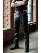 Мужские кожаные брюки