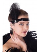 Повязка для волос в стиле 20-х XT4268