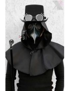 Костюм Чумной доктор (мантия, маска, шляпа, очки, трость)