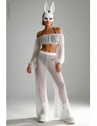 X-Style White Bunny Festival Costume