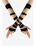 Перчатки с прорезями Y2K CC1225