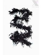 Черное боа в стиле Gatsby UF4212