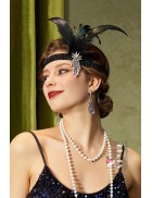 Повязка с перьями в стиле 20-х