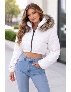 Куртка жіноча коротка утеплена E2037
