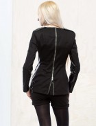 Women's Cotton Moto Jacket X12109
