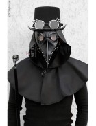 Plague Doctor Costume (mask, cape, hat, glasses, cane)