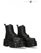 Кожаные ботинки на массивной подошве TANK IMPERFECT