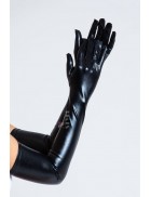 Длинные перчатки под латекс черные