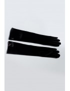 Вечерние бархатные перчатки (34 см)
