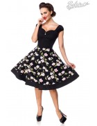 Платье с цветочной юбкой Belsira