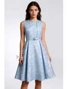 Вінтажне вечірнє плаття ніжно-блакитного кольору