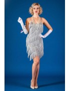 Сверкающее платье с бахромой X5872