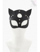 Faux Leather Cat Mask X1200 Black