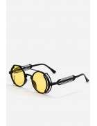 Мужские и женские очки Cyberpunk Futuristic Yellow + чехол