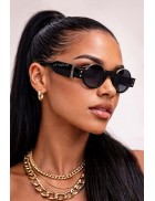 Жіночі сонцезахисні круглі окуляри BALMAIN OLIVIER (репліка)