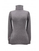 Серый меланжевый свитер XC1031