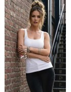 Белая майка женская XC149