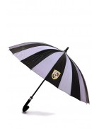 Зонт-трость 24 спицы (сиреневый/черный)