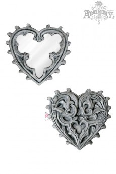 Компактное зеркальце Gothic Heart