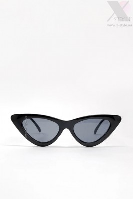 Черные очки "кошачий глаз" X5093
