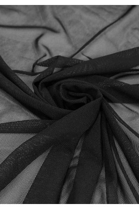 Длинная черная мантия с капюшоном X0191