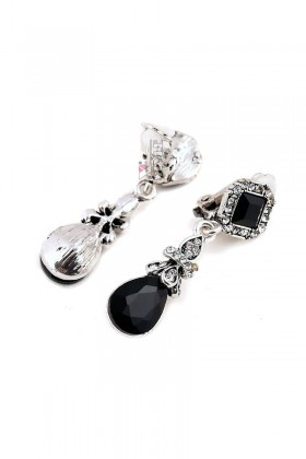 Набор аксессуаров в стиле Ретро (перчатки, бусы, серьги)